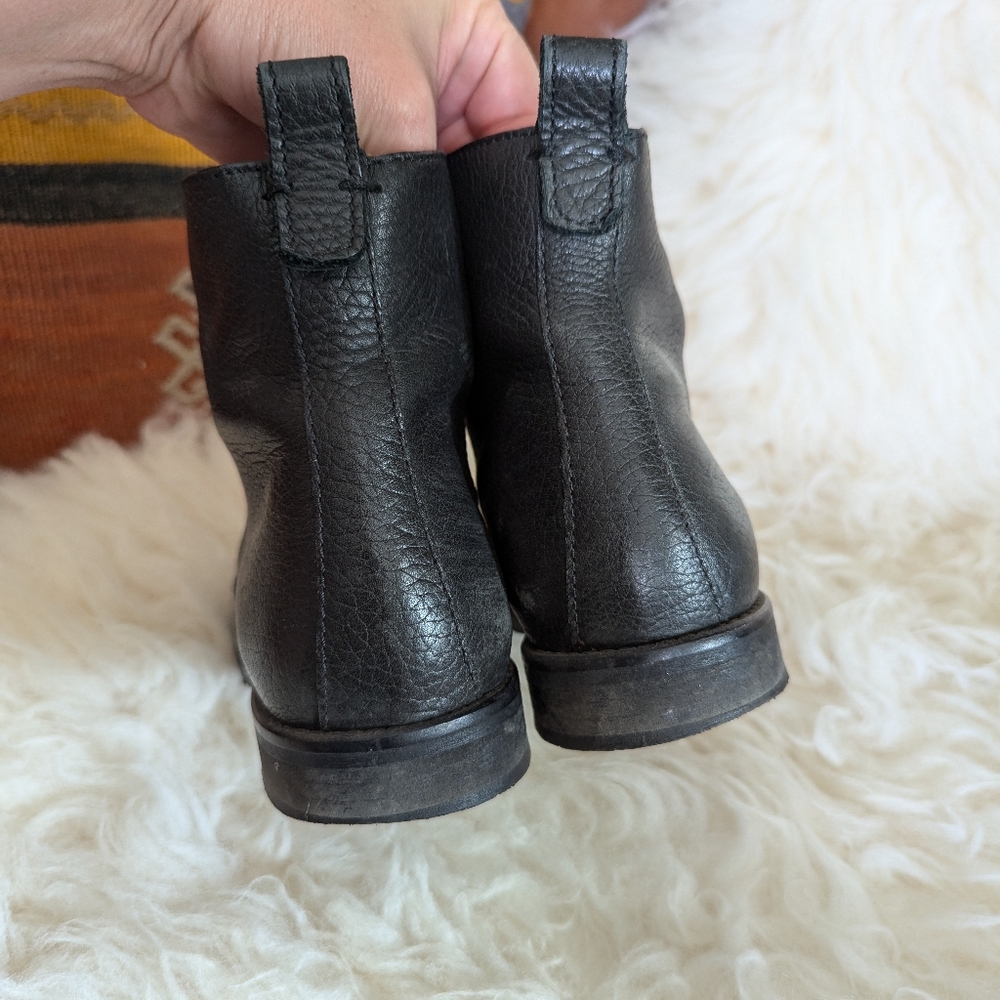 Madewell Black Leather Boots - Picture 8 of 12